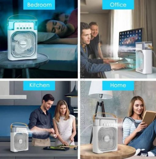 Mini Air Cooler AC/DC (Rechargeable) - Image 2
