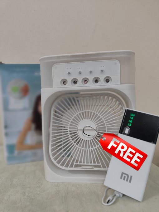 Air Cooler (non-rechargeable) free power bank