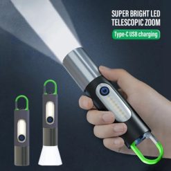 Multifunctional LED Flashlight 100% China product