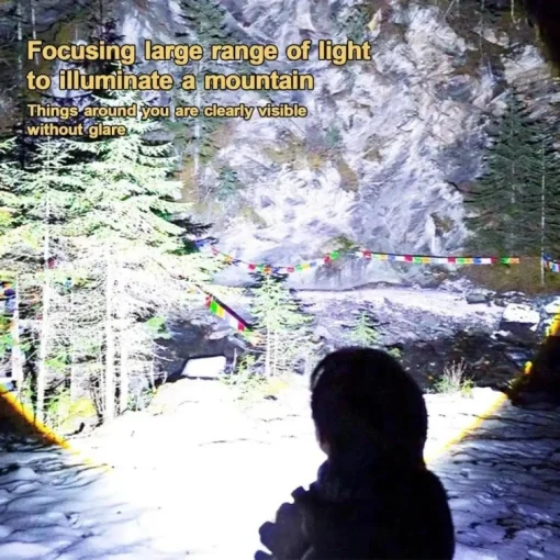 Waterproof LED Transparent Torch Light(Model X10) - Image 4