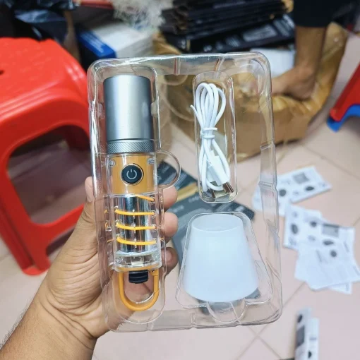 Waterproof LED Transparent Torch Light(Model X10) - Image 8
