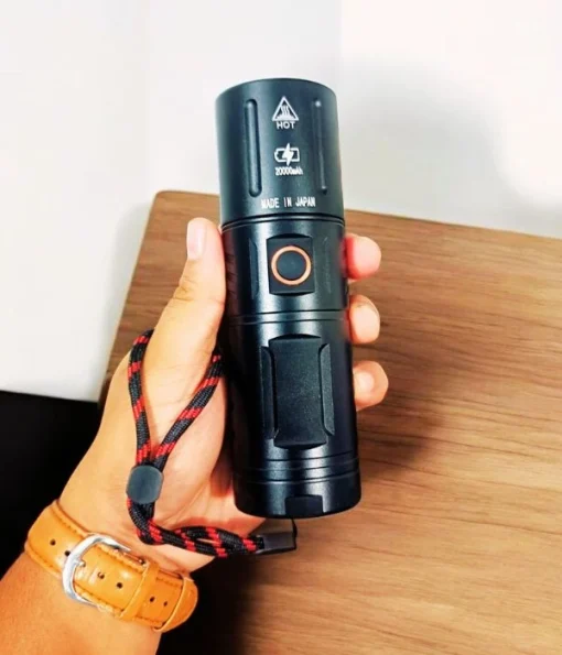 20,000mAh Jumbo LED Zoom Light Waterproof With Power Bank(Made in Japan)