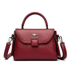 High Quality Kangaroo Original Hand & Shoulder Bag(Maroon Colour)