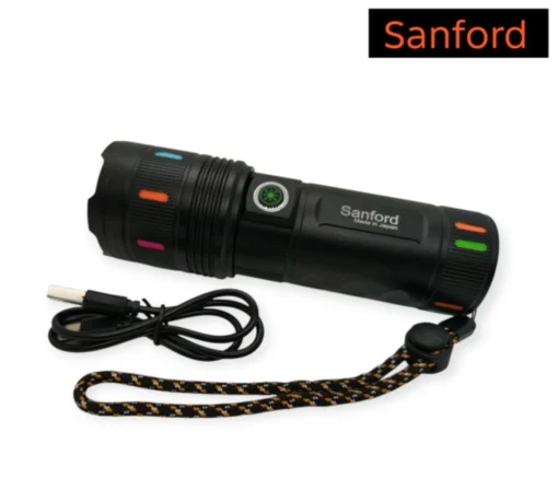 18,650mAh Sanford LED Zoom Light Waterproof With Power Bank(Made in Japan) - Image 7