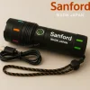 18,650mAh Sanford LED Zoom Light Waterproof With Power Bank(Made in Japan)