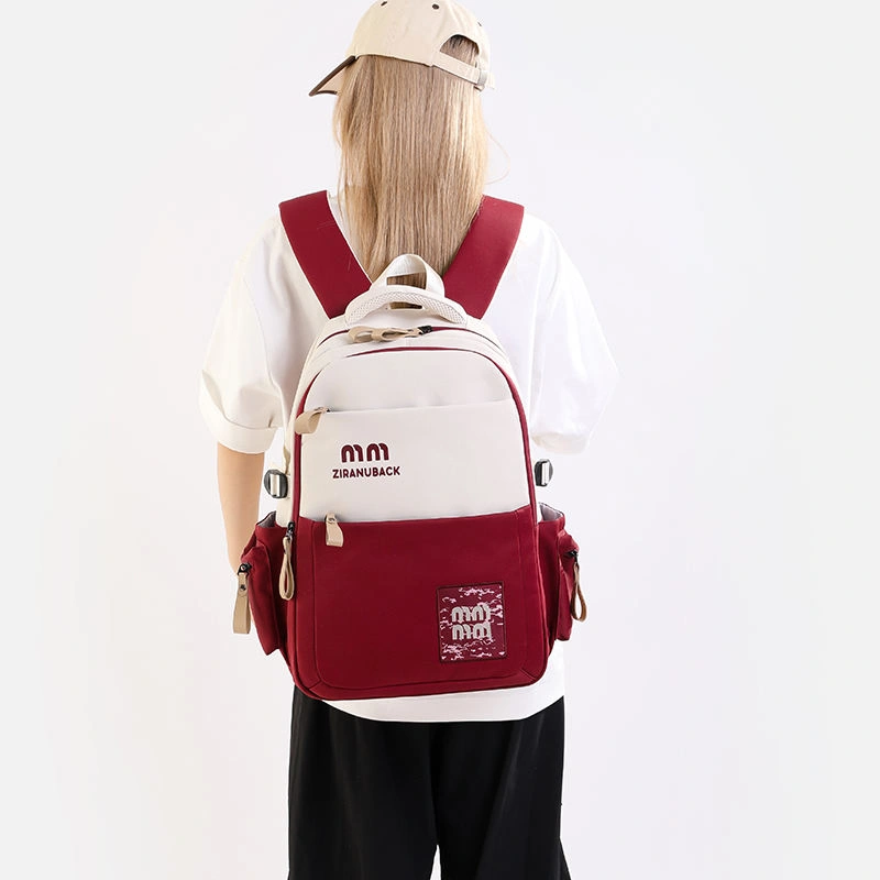 New Stylish School & College Bag(Marron) - Image 2