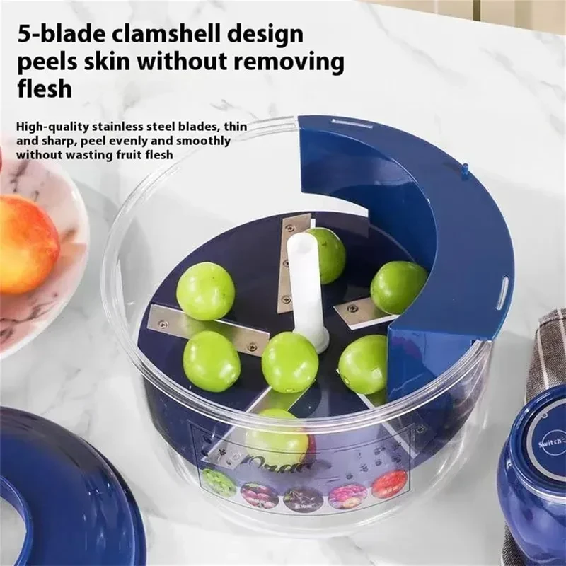 Rechargeable Fruit and Vegetable Peeler Machine - Image 4