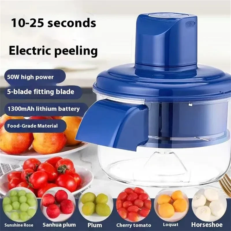 Rechargeable Fruit and Vegetable Peeler Machine - Image 2