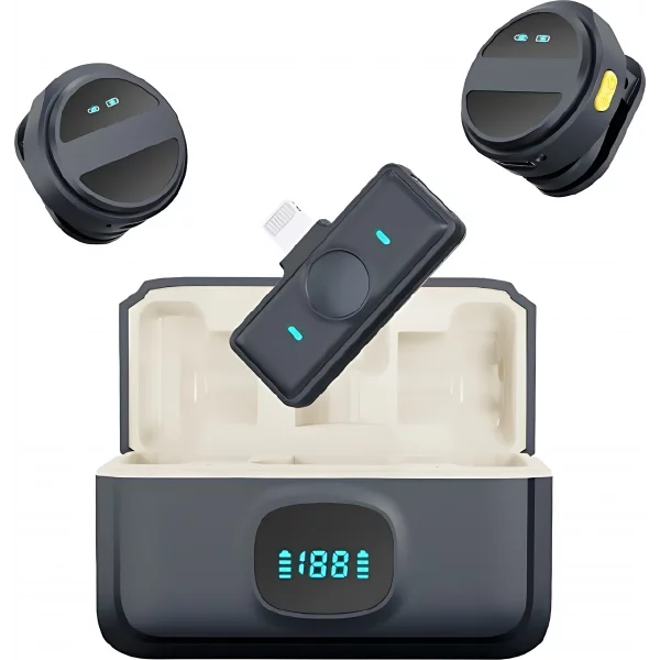 SX21 Mini Wireless Microphone ANC - Image 4