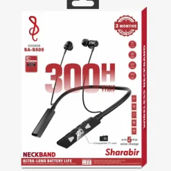 Sharabir Neckband SA-S505 || 300Hours Backup