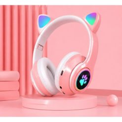 Cat Ear RGB Wireless Headphone STN-28